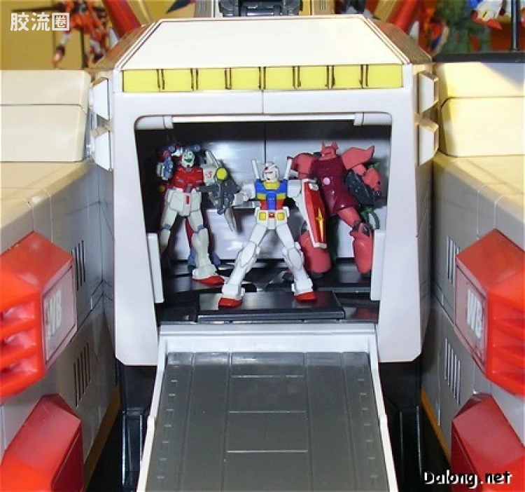 Gundam Collection系列拼装模型 普通版 SCV-70 白色基地 - 图片