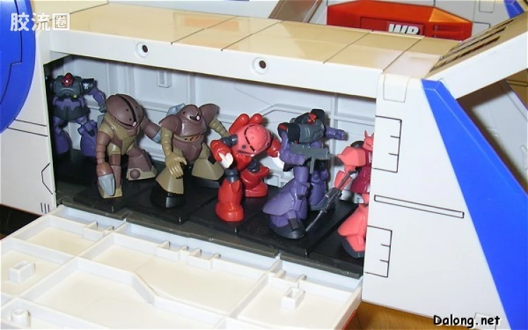 Gundam Collection系列拼装模型 普通版 SCV-70 白色基地 - 图片