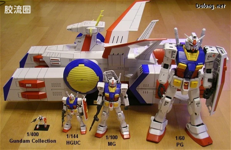 Gundam Collection系列拼装模型 普通版 SCV-70 白色基地 - 图片
