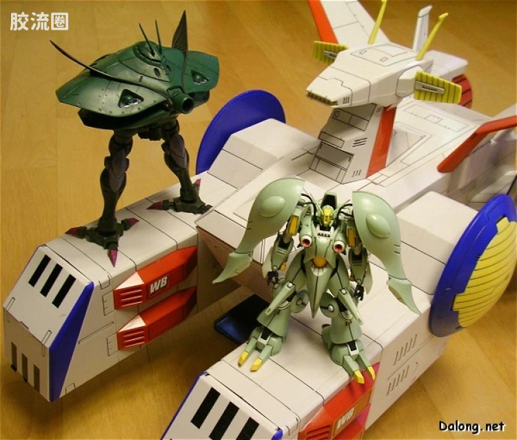Gundam Collection系列拼装模型 普通版 SCV-70 白色基地 - 图片