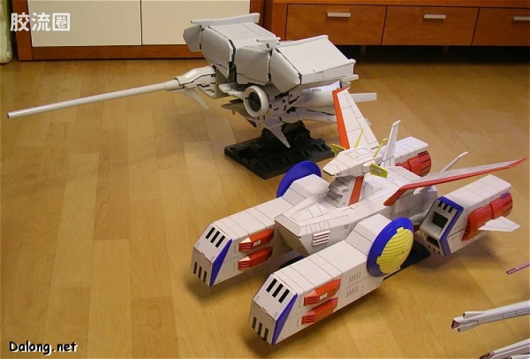 Gundam Collection系列拼装模型 普通版 SCV-70 白色基地 - 图片