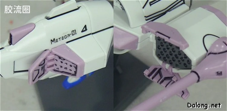 Gundam Collection系列拼装模型 普通版 流星装备 - 图片