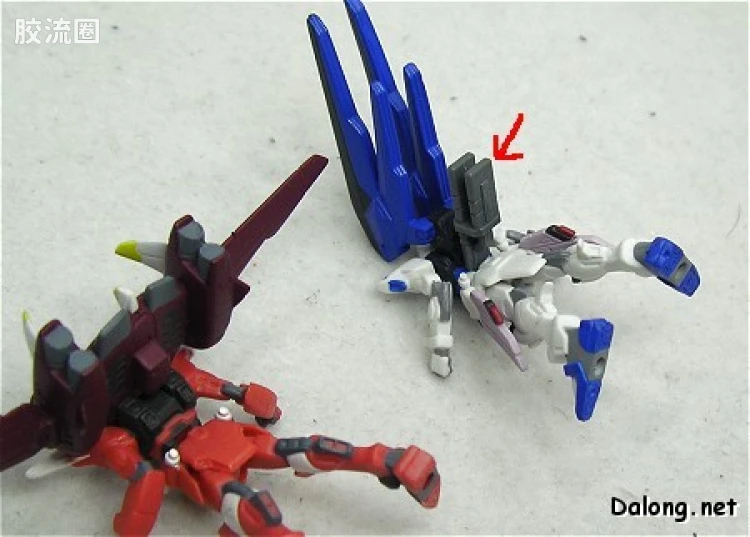 Gundam Collection系列拼装模型 普通版 流星装备 - 图片