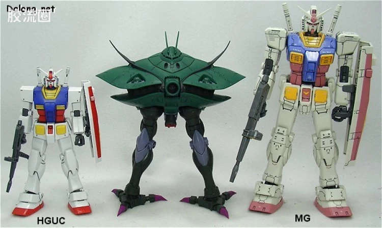Gundam Collection系列拼装模型 普通版 MA-08 大扎姆 - 图片