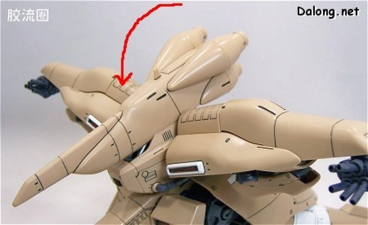 Gundam Collection系列拼装模型 普通版 NZ-333 α·瓦索龙 - 图片