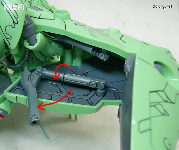 Gundam Collection系列拼装模型 普通版 RX-78GP03D 高达GP03D VS AMX-002 路维·捷露 - 图片