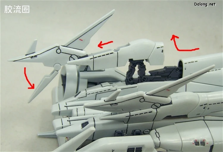 Gundam Collection系列拼装模型 普通版 RX-78GP03D 高达GP03D VS AMX-002 路维·捷露 - 图片