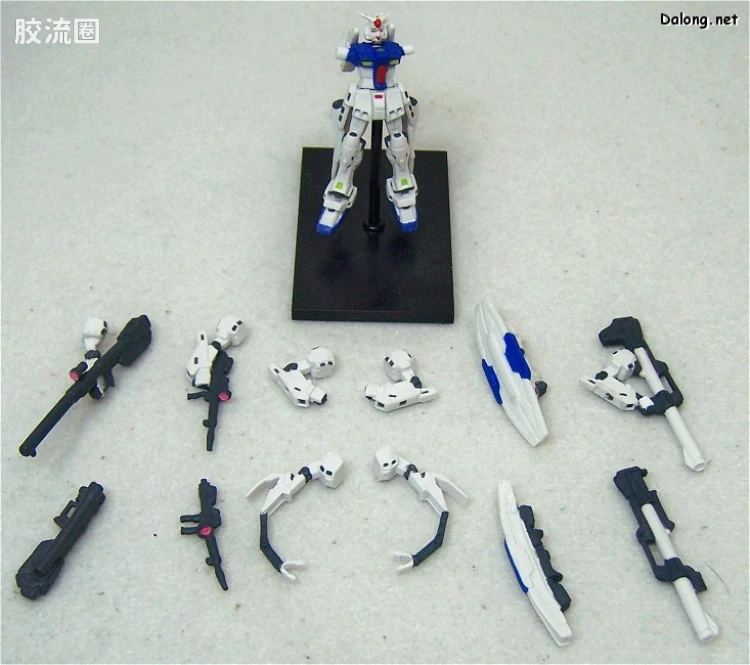 Gundam Collection系列拼装模型 普通版 RX-78GP03D 高达GP03D VS AMX-002 路维·捷露 - 图片