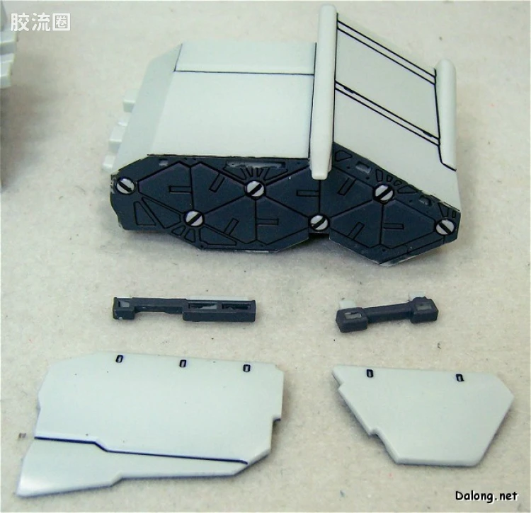 HG MECHANICS系列拼装模型 1/550 01 RX-78GP03D 高达GP03D - 图片
