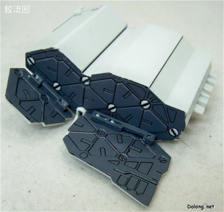 HG MECHANICS系列拼装模型 1/550 01 RX-78GP03D 高达GP03D - 图片