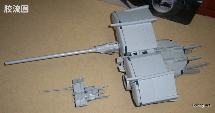 HG MECHANICS系列拼装模型 1/550 01 RX-78GP03D 高达GP03D - 图片
