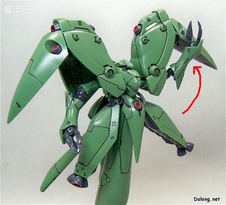 HG MECHANICS系列拼装模型 1/550 02 AMX-002 路维·捷露 - 图片