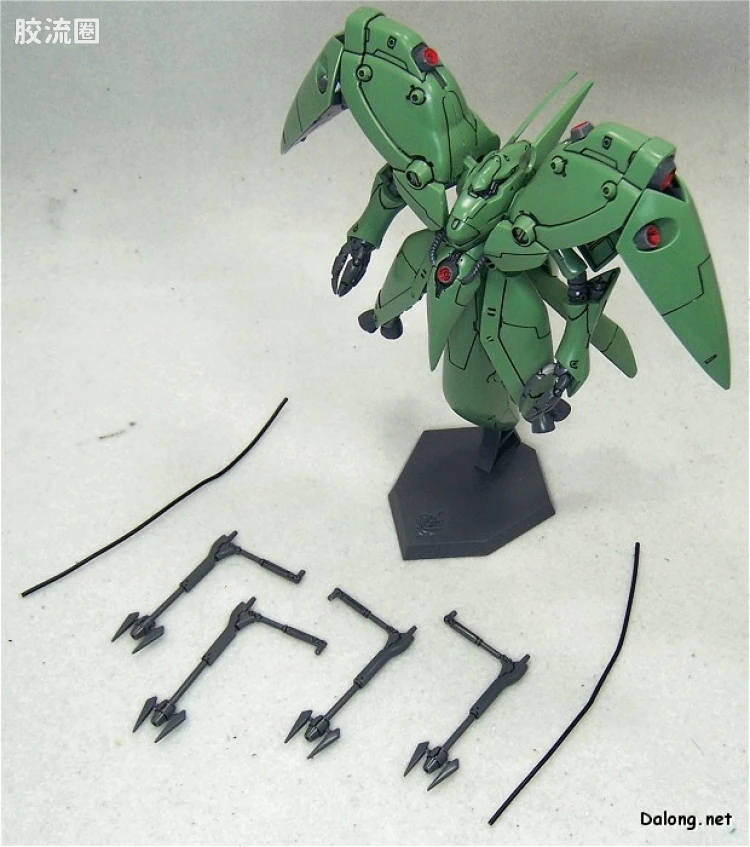 HG MECHANICS系列拼装模型 1/550 02 AMX-002 路维·捷露 - 图片