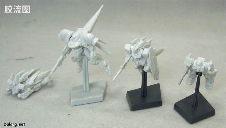 HG MECHANICS系列拼装模型 1/550 02 AMX-002 路维·捷露 - 图片