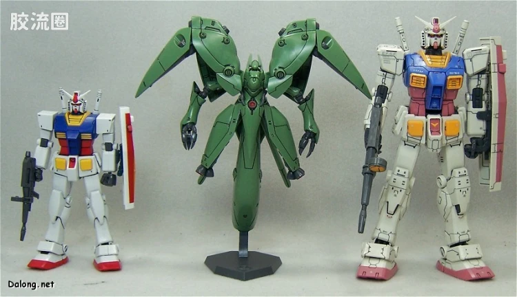 HG MECHANICS系列拼装模型 1/550 02 AMX-002 路维·捷露 - 图片