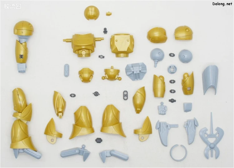 ∀高达拼装模型 1/144 04 MRC-F20 苏摩金色型 - 图片