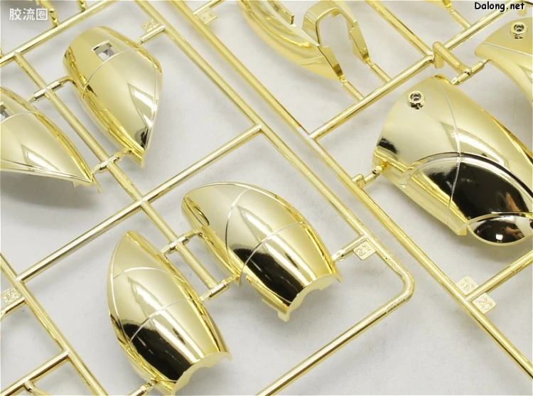 ∀高达拼装模型 1/100 02 MRC-F20 苏摩金色型 - 图片