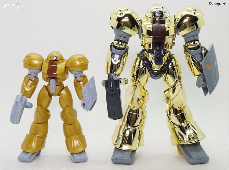 ∀高达拼装模型 1/100 02 MRC-F20 苏摩金色型 - 图片