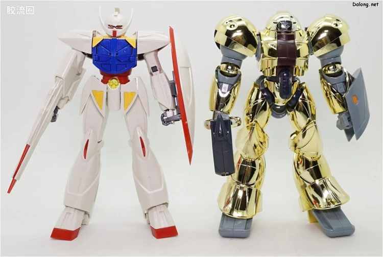 ∀高达拼装模型 1/100 02 MRC-F20 苏摩金色型 - 图片
