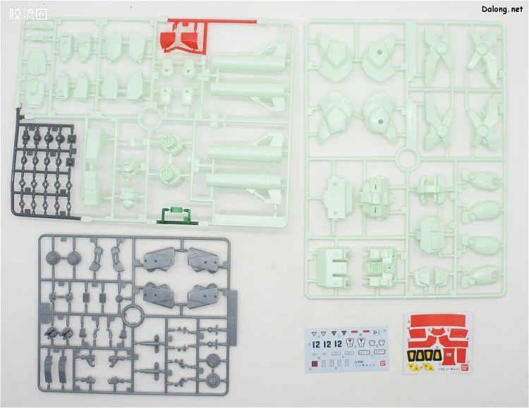 机动战士高达高达F91拼装模型 1/100 01 F71 G加农 - 图片