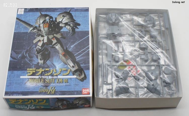 机动战士高达高达F91拼装模型 1/100 03 XM-01 德南·佐恩 - 图片