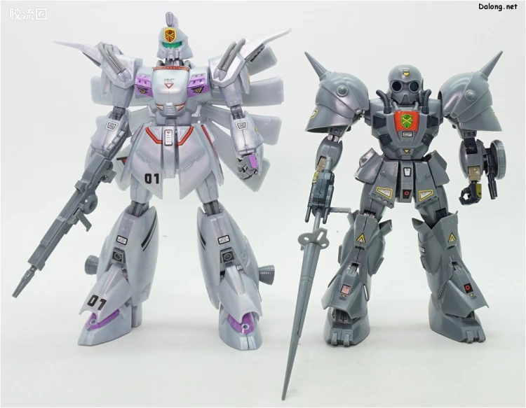 机动战士高达高达F91拼装模型 1/100 03 XM-01 德南·佐恩 - 图片