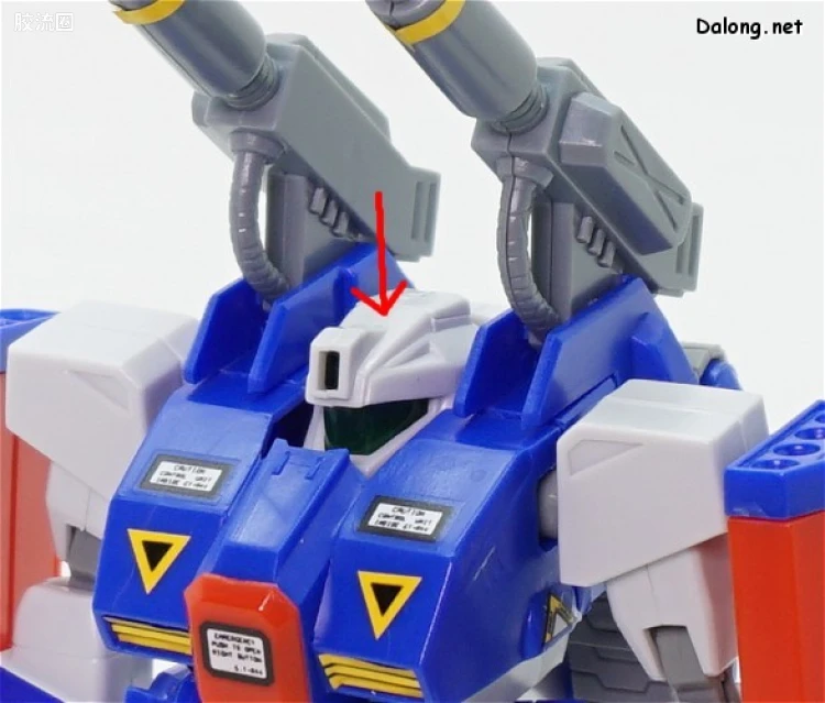 机动战士高达高达F91拼装模型 1/100 04 RXR-44 钢坦克R-44 - 图片