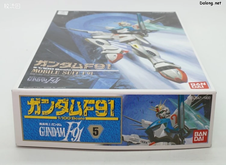 机动战士高达高达F91拼装模型 1/100 05 F91 高达F91 - 图片