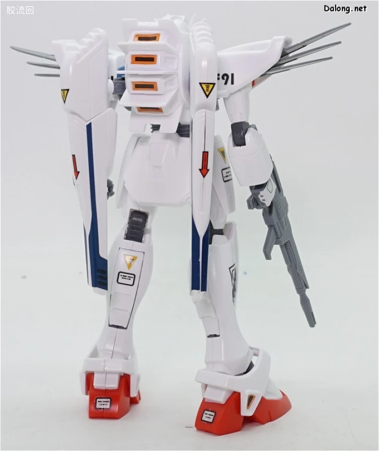 机动战士高达高达F91拼装模型 1/100 05 F91 高达F91 - 图片