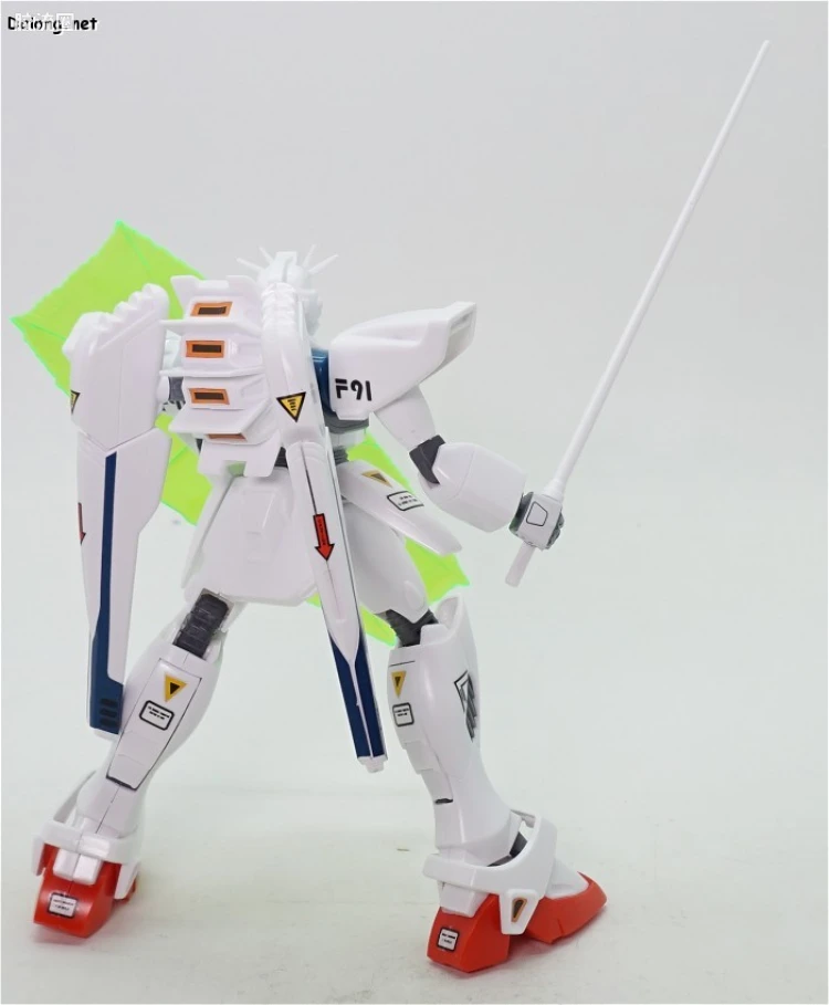 机动战士高达高达F91拼装模型 1/100 05 F91 高达F91 - 图片