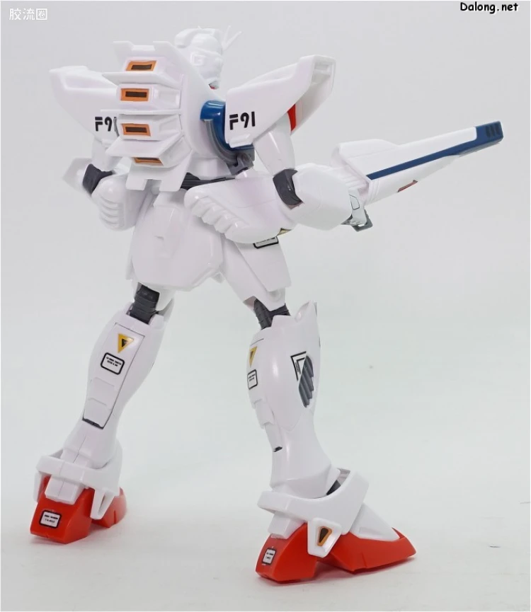 机动战士高达高达F91拼装模型 1/100 05 F91 高达F91 - 图片