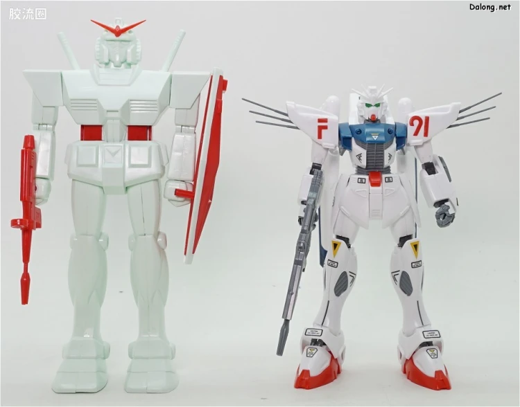 机动战士高达高达F91拼装模型 1/100 05 F91 高达F91 - 图片