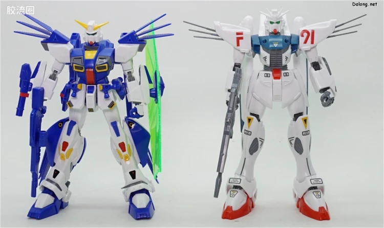机动战士高达高达F91拼装模型 1/100 05 F91 高达F91 - 图片