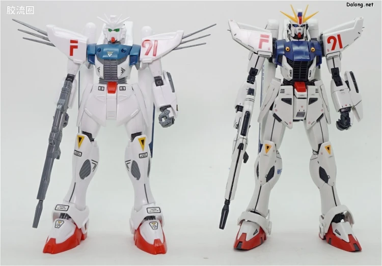 机动战士高达高达F91拼装模型 1/100 05 F91 高达F91 - 图片
