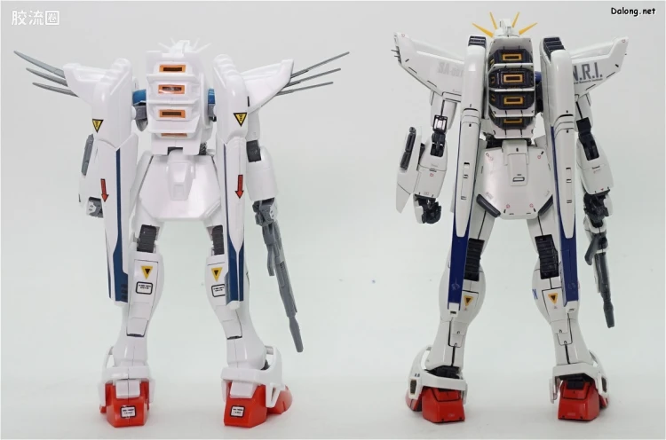 机动战士高达高达F91拼装模型 1/100 05 F91 高达F91 - 图片