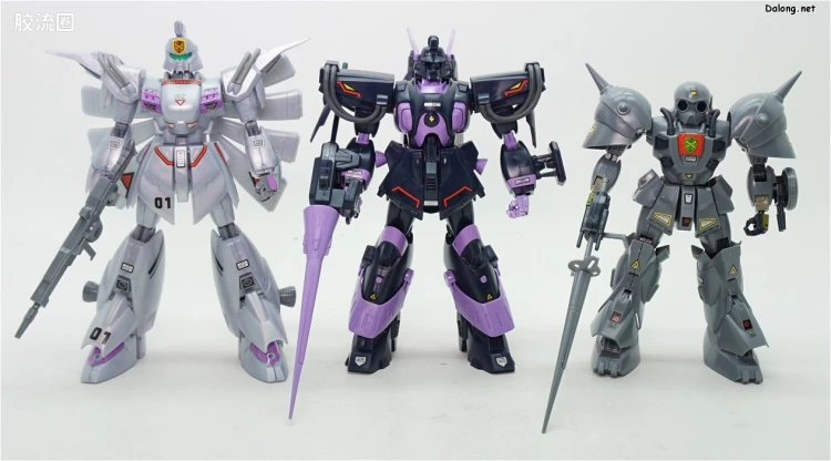 机动战士高达高达F91拼装模型 1/100 06 XM-05 贝尔格·基罗斯 - 图片