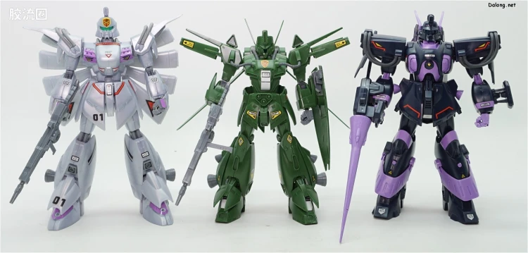 机动战士高达高达F91拼装模型 1/100 07 XM-06 达基·伊里斯 - 图片