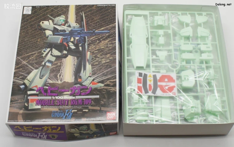 机动战士高达高达F91拼装模型 1/100 08 RGM-109 赫维刚 - 图片