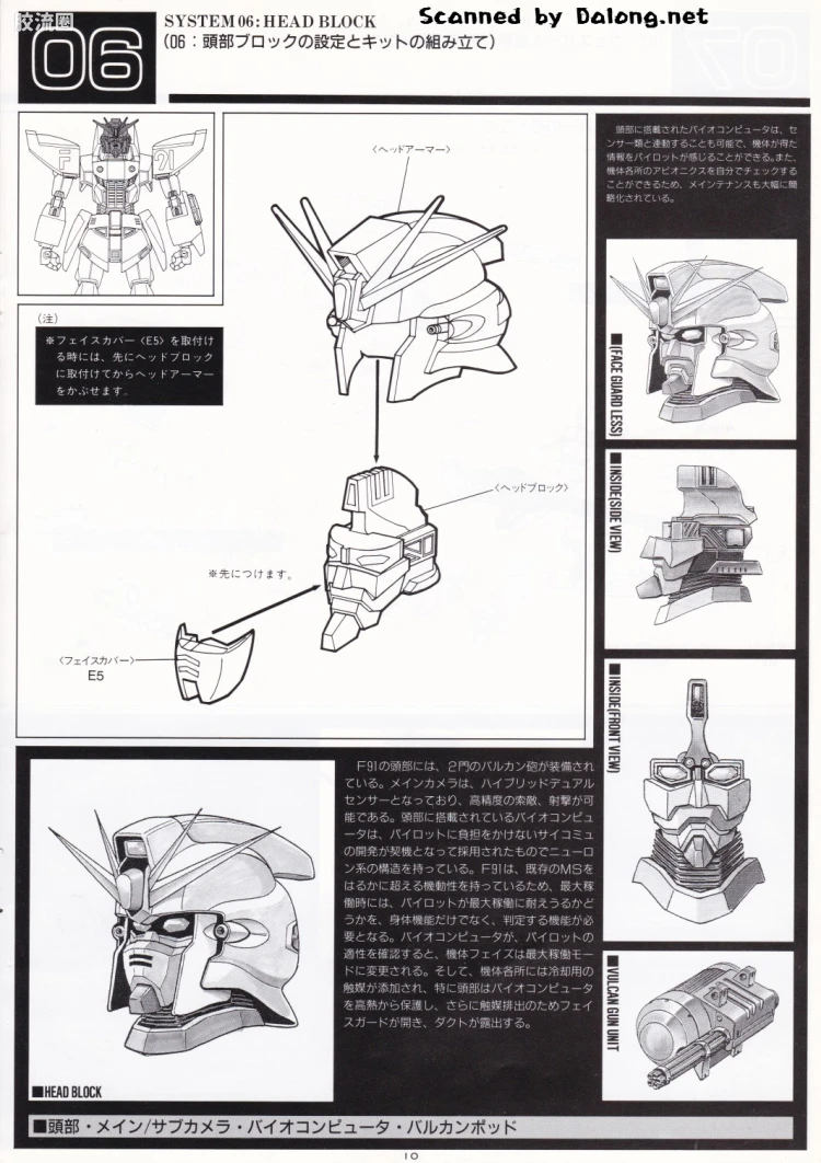 机动战士高达高达F91拼装模型 1/60 F91 高达F91 - 图片