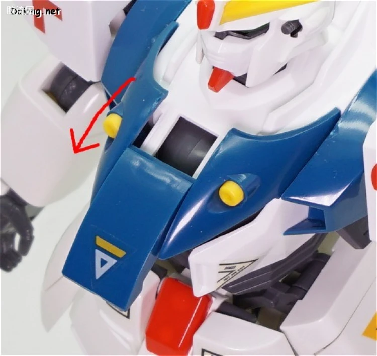 机动战士高达高达F91拼装模型 1/60 F91 高达F91 - 图片