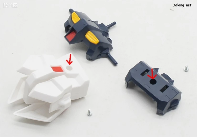 机动战士高达 逆袭的夏亚拼装模型 1/144 01 RX-93 ν高达 - 图片