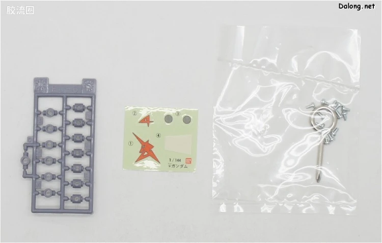 机动战士高达 逆袭的夏亚拼装模型 1/144 01 RX-93 ν高达 - 图片