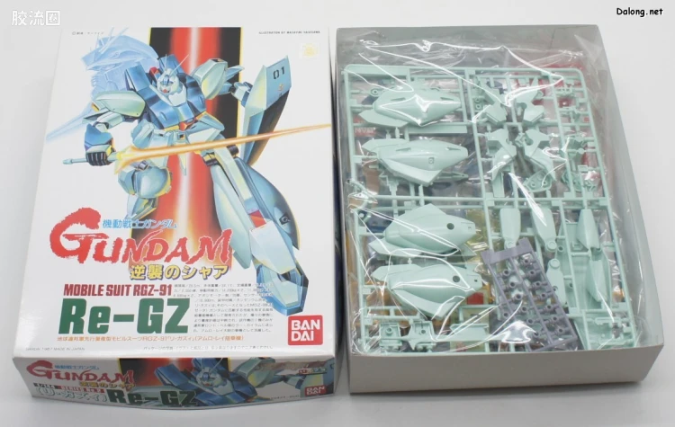 机动战士高达 逆袭的夏亚拼装模型 1/144 02 RGZ-91 灵格斯 - 图片