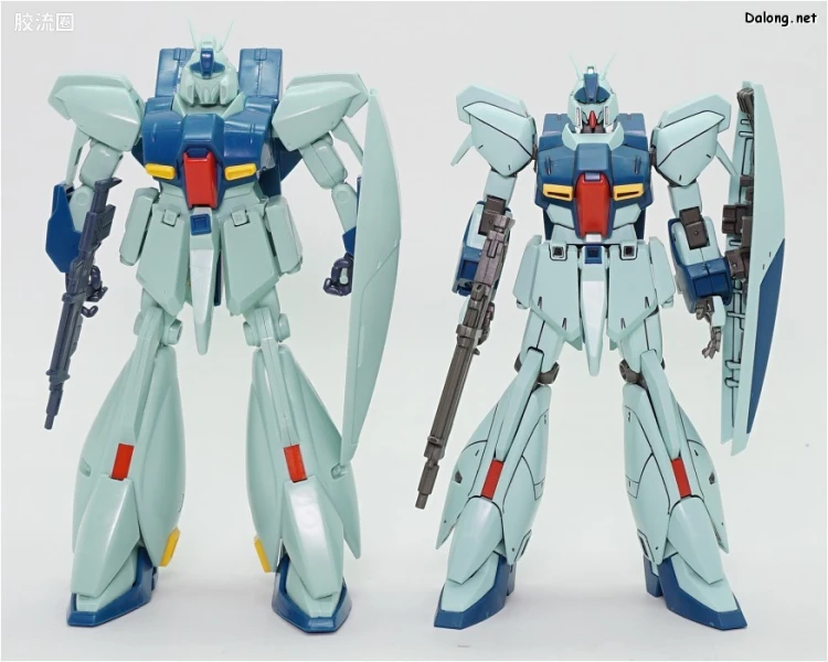机动战士高达 逆袭的夏亚拼装模型 1/144 02 RGZ-91 灵格斯 - 图片