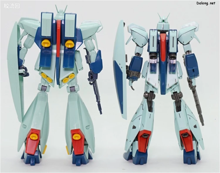 机动战士高达 逆袭的夏亚拼装模型 1/144 02 RGZ-91 灵格斯 - 图片