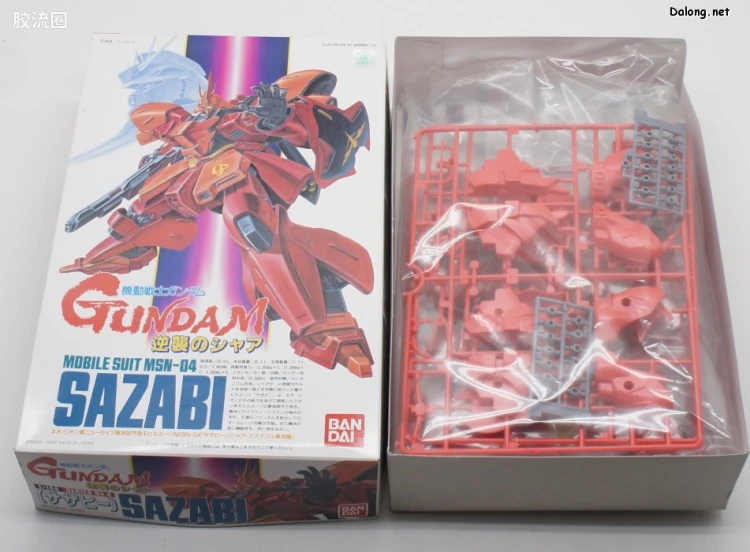 机动战士高达 逆袭的夏亚拼装模型 1/144 04 MSN-04 沙扎比 - 图片