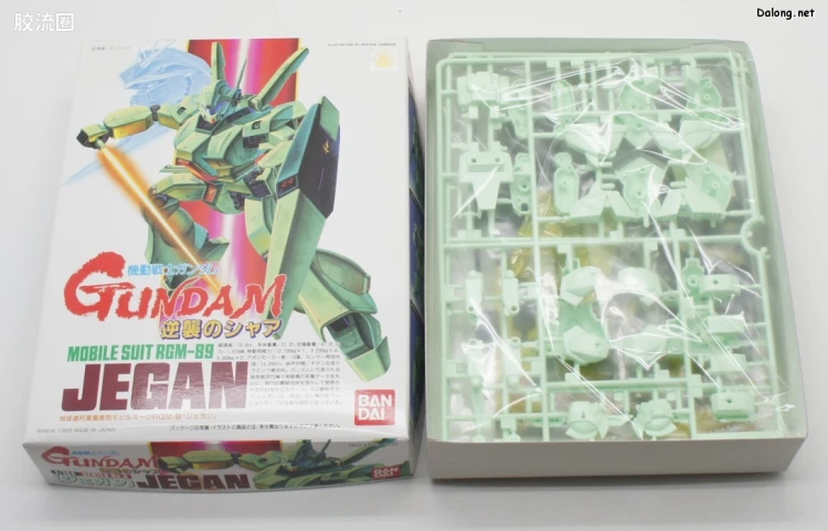 机动战士高达 逆袭的夏亚拼装模型 1/144 05 RGM-89 杰刚 - 图片