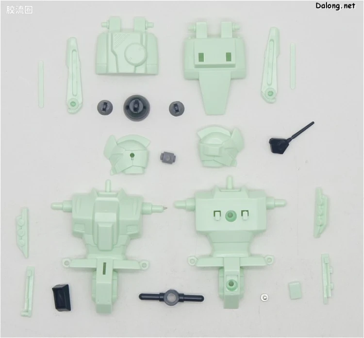 机动战士高达 逆袭的夏亚拼装模型 1/144 05 RGM-89 杰刚 - 图片