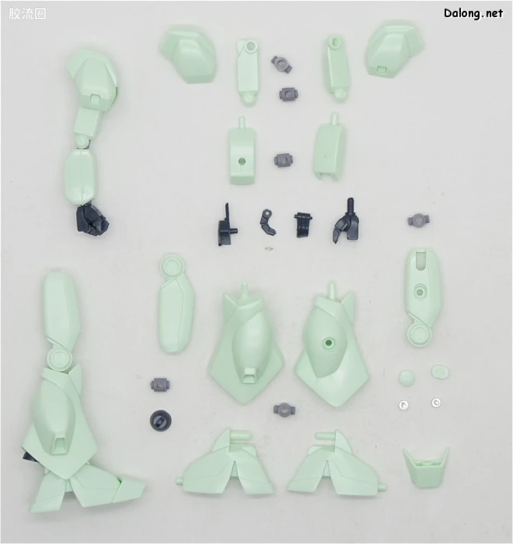 机动战士高达 逆袭的夏亚拼装模型 1/144 05 RGM-89 杰刚 - 图片