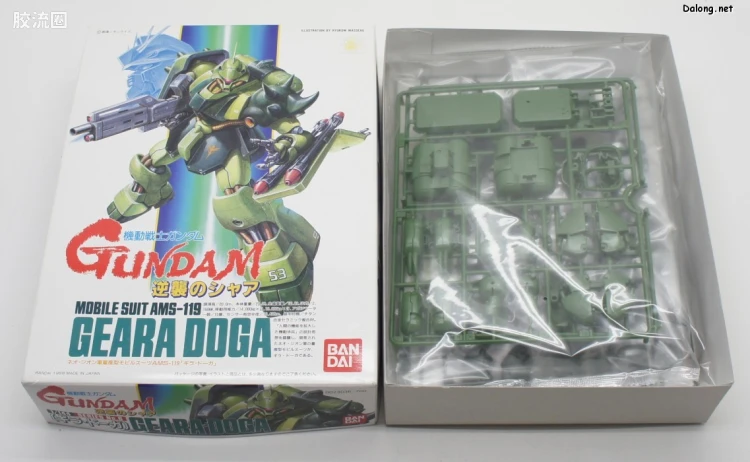 机动战士高达 逆袭的夏亚拼装模型 1/144 06 AMS-119 基拉·多加 - 图片